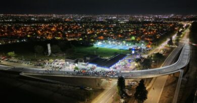 Llaryora inauguró el altonivel de Valle Escondido Llaryora inauguró el altonivel de Valle Escondido