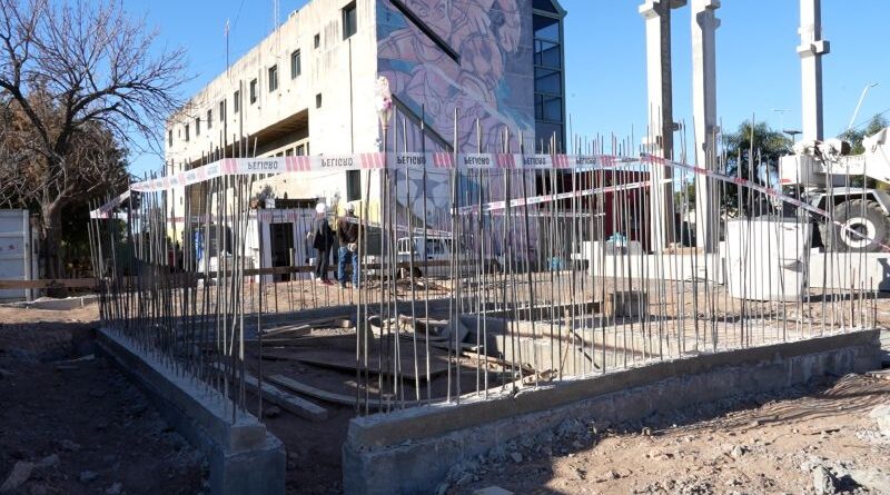 Universidad Provincial: avanza la construcción de la sede de Villa El Libertador