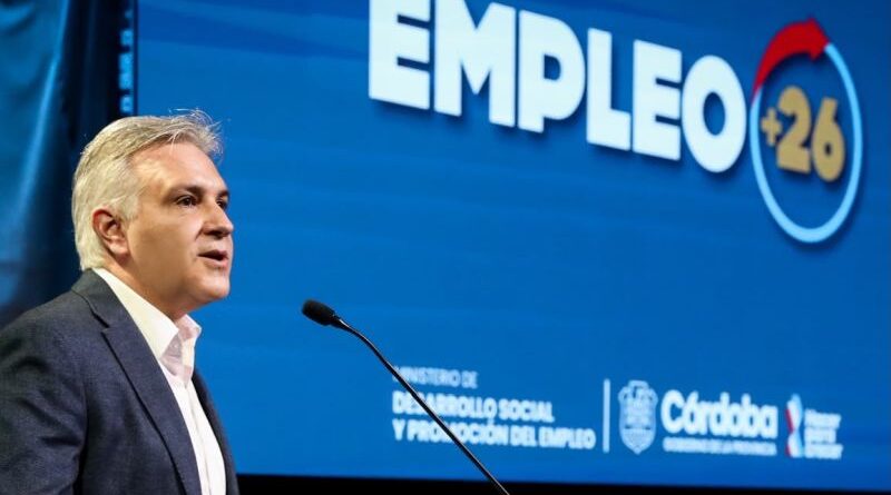 Empleo +26: Córdoba pone en marcha 10.000 oportunidades laborales nuevas