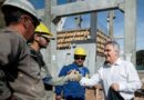 Llaryora supervisó la construcción de la sede de la Universidad Provincial en la zona de Villa El Libertador