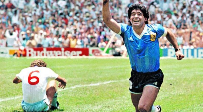 La historia de la camiseta azul con la que Argentina eliminó a Inglaterra en México 86