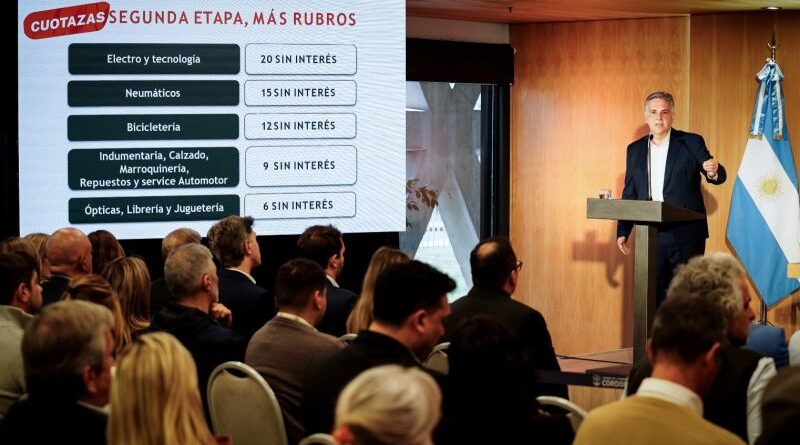Llaryora lanza planes de hasta 20 cuotas sin interés para impulsar